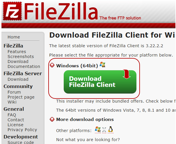 FileZillaのダウンロードとインストールの方法【フリーランスエンジニア案件情報 | プロエンジニア】