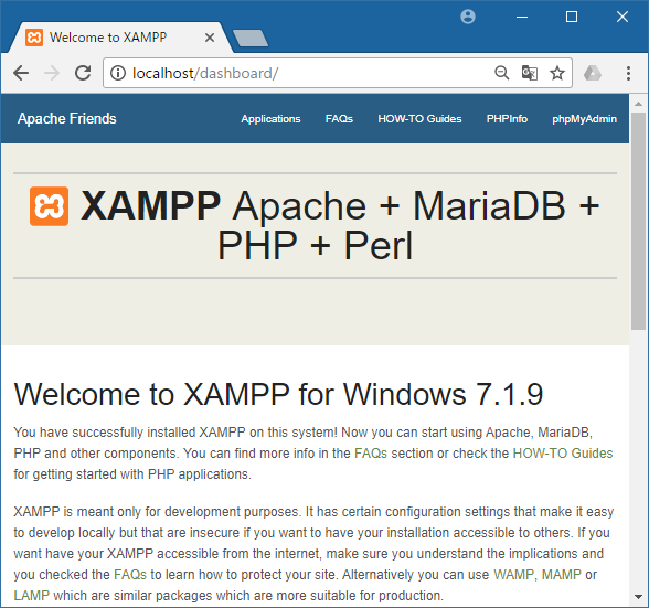 XAMPPの基本な使い方から設定までフリーランスエンジニア案件情報 | プロエンジニア