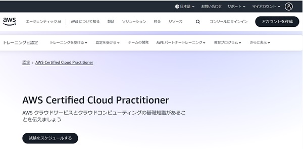 AWS Certified Cloud Practitioner【フリーランスエンジニア案件情報 | プロエンジニア】